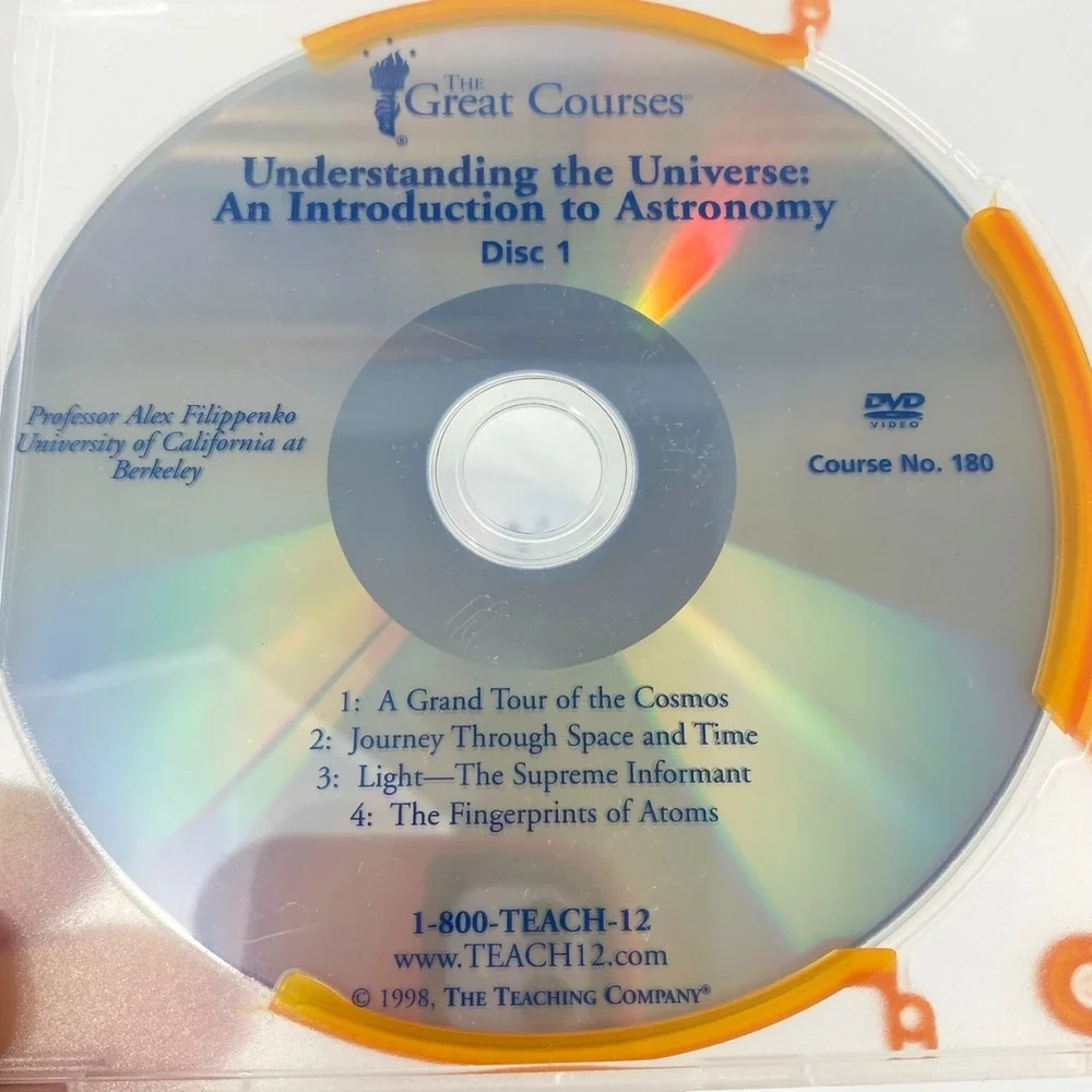 Intro to Astronomy Disc 1-10 Complete Great Courses Understanding the Universe